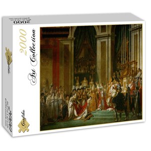 Grafika (01195) - Jacques-Louis David: "The Coronation of Napoleon, 1805-1807" - 2000 pieces puzzle