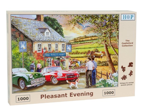 The House of Puzzles (4067) - "Pleasant Evening" - 1000 pieces puzzle