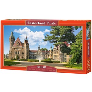 Castorland (C-400027) - "Moszna Castle, Poland" - 4000 pieces puzzle