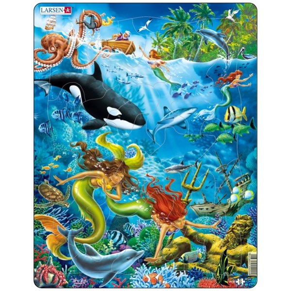 Larsen (US20) - "Mermaids" - 32 pieces puzzle