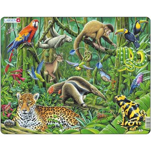 Larsen (FH10) - "South American Rainforest" - 70 pieces puzzle