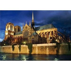 D-Toys (64301-NL08) - "Notre Dame Cathedral, Paris" - 1000 pieces puzzle