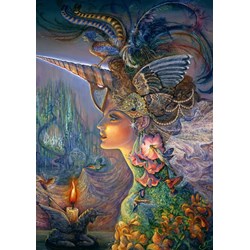Grafika (T-00361) - Josephine Wall: "My Lady Unicorn" - 2000 pieces puzzle