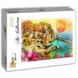 Grafika (T-00215) - "Italy" - 2000 pieces puzzle