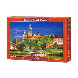 Castorland (C-103027) - "Poland, Krakow: Wawel Castle at Night" - 1000 pieces puzzle