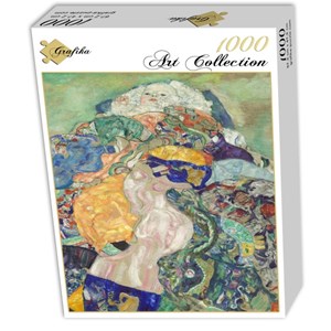 Grafika (01594) - Gustav Klimt: "Baby (Cradle), 1917-1918" - 1000 pieces puzzle