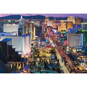 Buffalo Games (2036) - "Vegas, Baby! (Las Vegas at Night)" - 2000 pieces puzzle