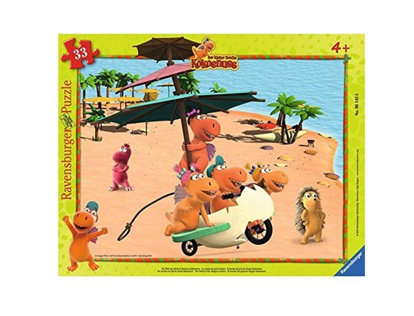 Ravensburger (06142) - "Dragon Kokosnuss and His Friends" - 33 pieces puzzle
