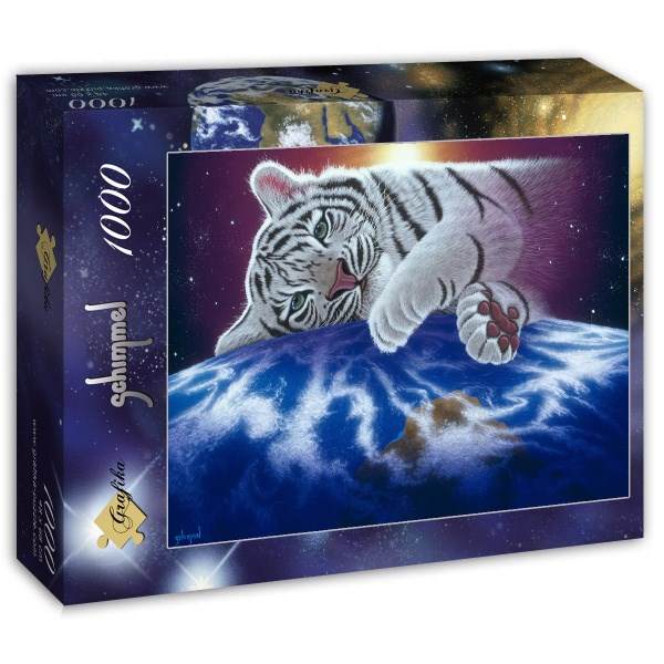 Grafika (T-00415) - Schim Schimmel, William Schimmel: "Cuddle Time" - 1000 pieces puzzle