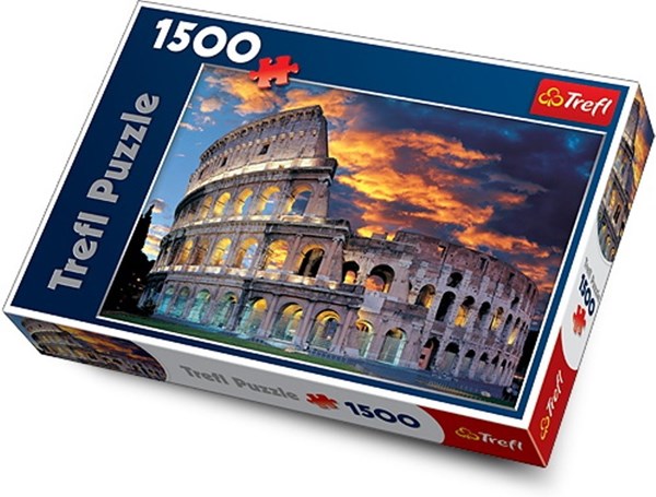 Trefl (260687) - "The Colosseum in Rome" - 1500 pieces puzzle