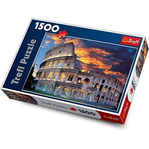 Trefl (260687) - "The Colosseum in Rome" - 1500 pieces puzzle