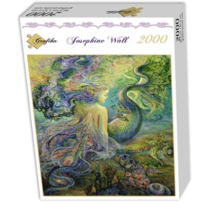 Grafika (00914) - Josephine Wall: "Mer Fairy" - 2000 pieces puzzle