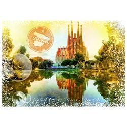 Grafika (T-00196) - "Spain" - 1000 pieces puzzle