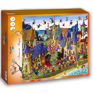 Grafika Kids (00879) - François Ruyer: "Witches" - 300 pieces puzzle