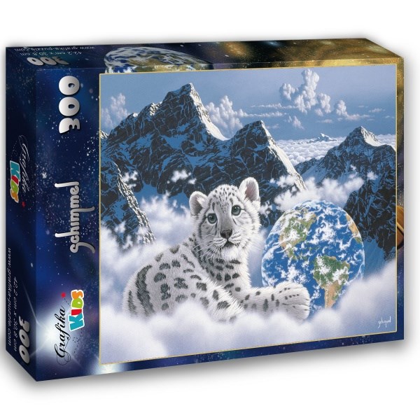 Grafika Kids (01624) - Schim Schimmel: "Bed of Clouds" - 300 pieces puzzle