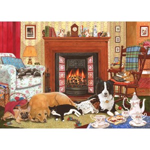 The House of Puzzles (4234) - "Home Comforts" - 1000 pieces puzzle