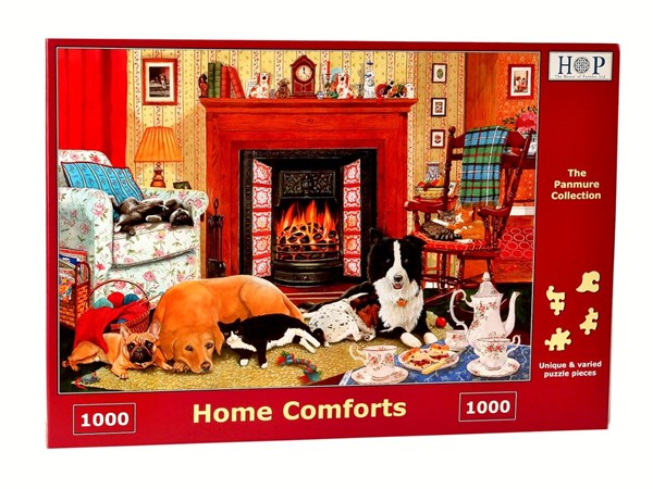 The House of Puzzles (4234) - "Home Comforts" - 1000 pieces puzzle