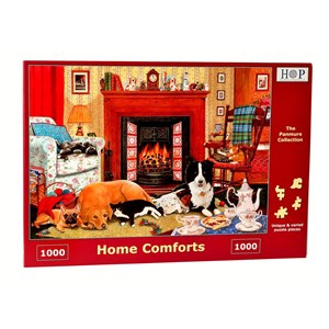 The House of Puzzles (4234) - "Home Comforts" - 1000 pieces puzzle