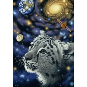 Grafika Kids (01633) - Schim Schimmel: "One with the Universe" - 100 pieces puzzle
