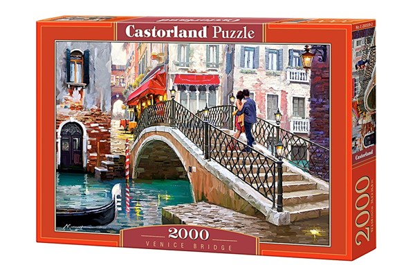 Castorland (C-200559) - Richard Macneil: "Venice Bridge" - 2000 pieces puzzle