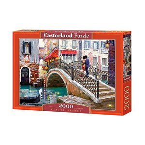 Castorland (C-200559) - Richard Macneil: "Venice Bridge" - 2000 pieces puzzle