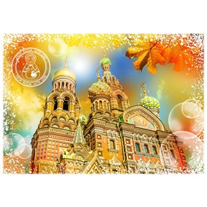 Grafika (T-00214) - "Russia" - 1000 pieces puzzle