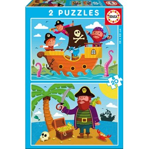 Educa (17149) - "Pirates" - 20 pieces puzzle