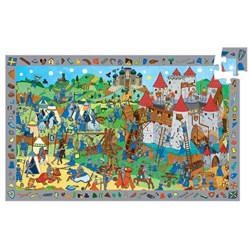Djeco (07559) - "Knights" - 54 pieces puzzle