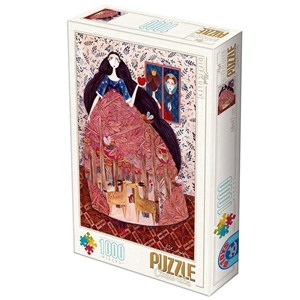 D-Toys (72870-KA01) - Kurti Andrea: "Snow White" - 1000 pieces puzzle