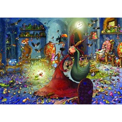 Grafika Kids (00886) - François Ruyer: "Witch" - 24 pieces puzzle