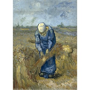 Grafika Kids (00301) - Vincent van Gogh: "Peasant woman binding sheaves (after Millet)" - 24 pieces puzzle