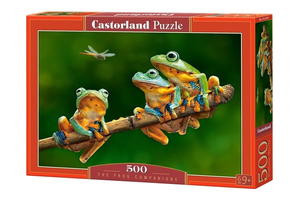 Castorland (B-52301) - "The Frog Companions" - 500 pieces puzzle