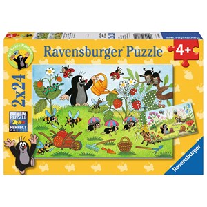 Ravensburger (08861) - "Mole in The Garden" - 24 pieces puzzle