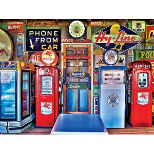 MasterPieces (31692) - "Classic Gas" - 750 pieces puzzle