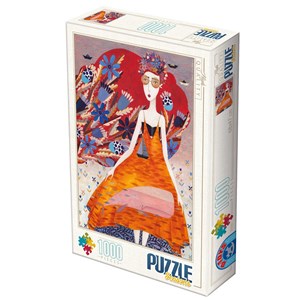 D-Toys (74102-KA02) - Kurti Andrea: "Summer" - 1000 pieces puzzle