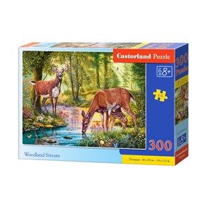 Castorland (B-030132) - "Woodland Stream" - 300 pieces puzzle