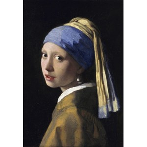 Grafika Kids (00149) - Johannes Vermeer: "The Girl with a Pearl Earring, 1665" - 12 pieces puzzle