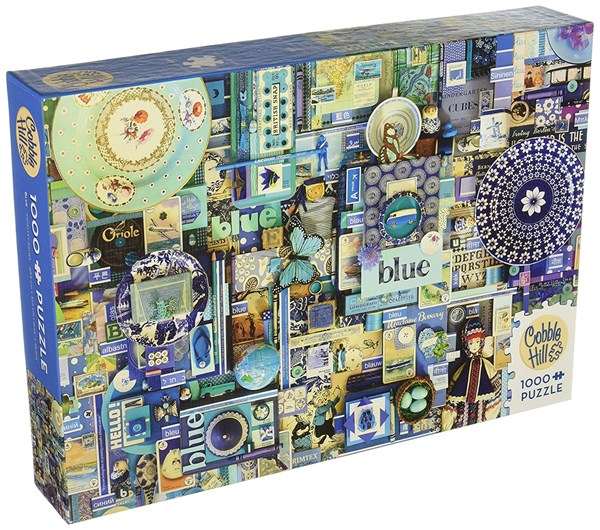 Cobble Hill (51865) - Shelley Davies: "Blue" - 1000 pieces puzzle