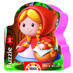 Educa (14962) - "Sweet Little Red Riding Hood" - 24 pieces puzzle