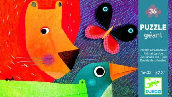 Djeco (DJ07171) - "Animal Parade" - 36 pieces puzzle