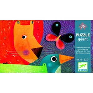 Djeco (DJ07171) - "Animal Parade" - 36 pieces puzzle