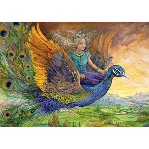 Grafika (T-00274) - Josephine Wall: "Peacock Princess" - 2000 pieces puzzle