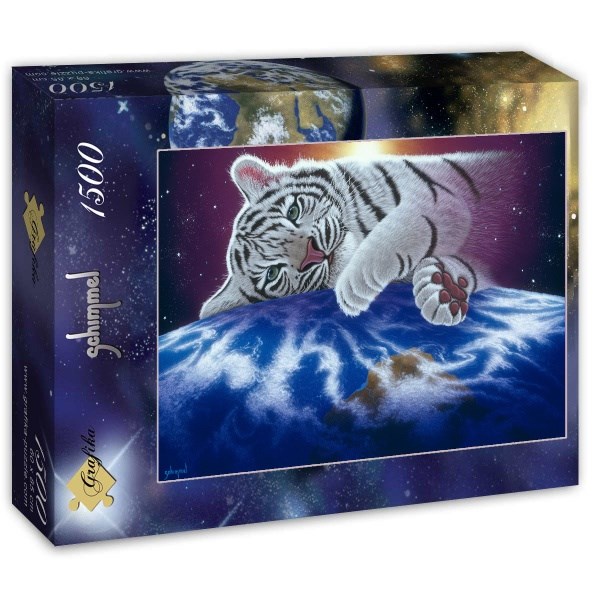 Grafika (T-00414) - Schim Schimmel, William Schimmel: "Cuddle Time" - 1500 pieces puzzle