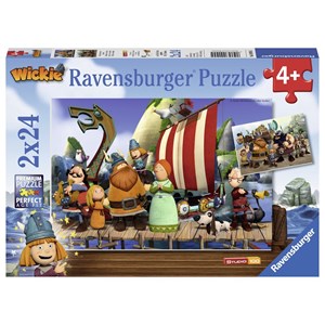 Ravensburger (09094) - "Wickie" - 24 pieces puzzle