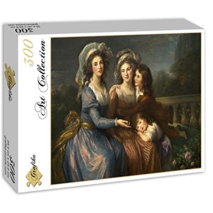 Grafika (02171) - Élisabeth Vigée Le Brun: "The Marquise de Pezay, and the Marquise de Rougé with Her Sons Alexi" - 300 pieces puzzle