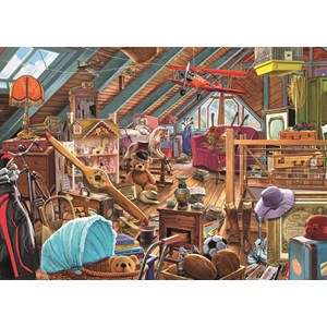 Falcon (11128) - Steve Crisp: "Toys in the Attic" - 1000 pieces puzzle