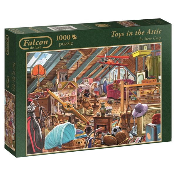 Falcon (11128) - Steve Crisp: "Toys in the Attic" - 1000 pieces puzzle