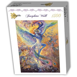 Grafika (T-00269) - Josephine Wall: "Blue Bird" - 1500 pieces puzzle