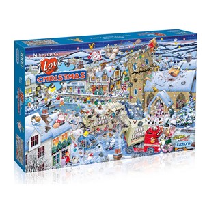 Gibsons (G7013) - "I Love Christmas" - 1000 pieces puzzle