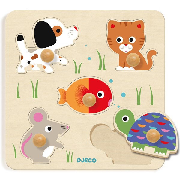 Djeco (01019) - "Bulle & Co." - 5 pieces puzzle